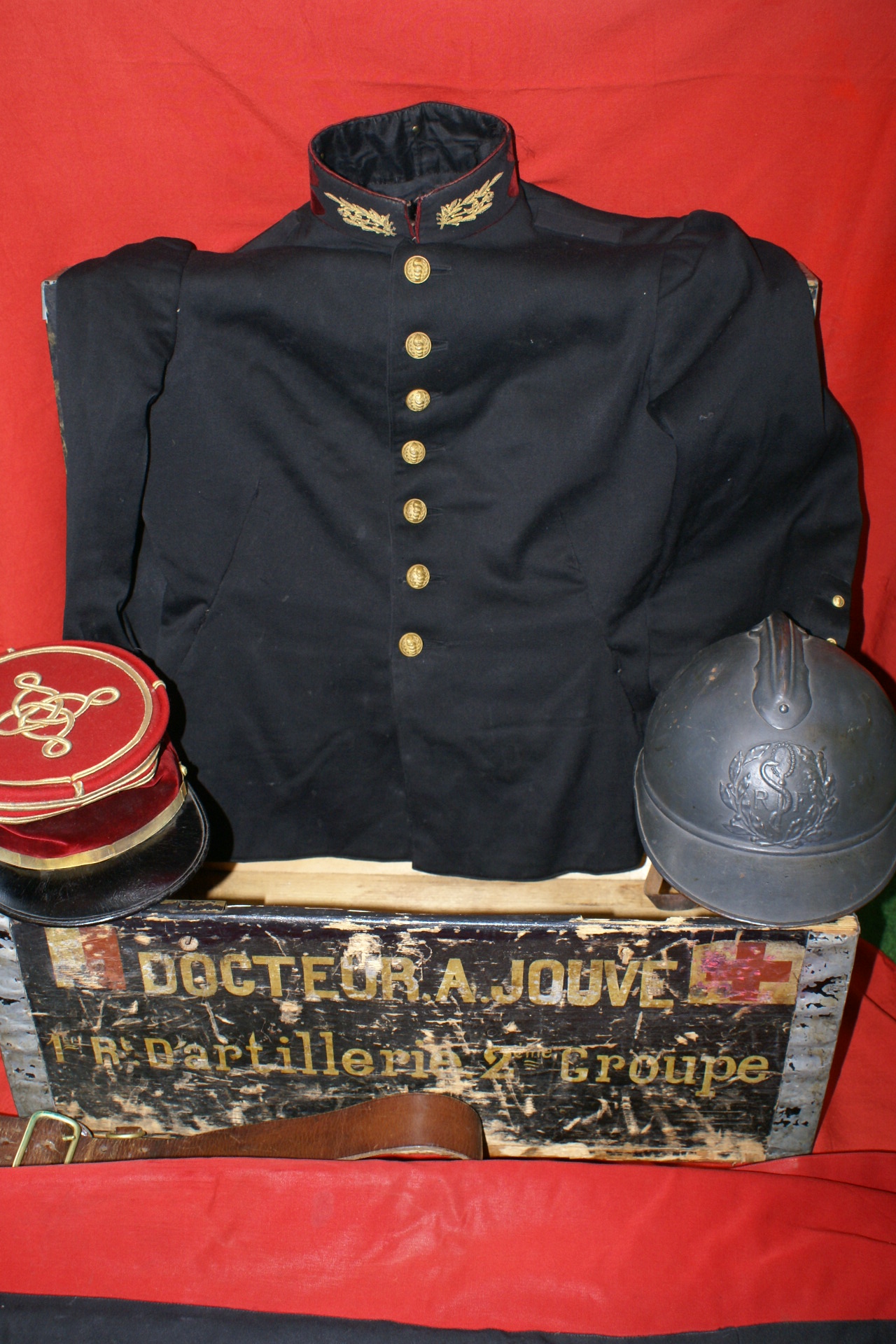 Malle Docteur Jouve Exposition Grande Guerre Pays de Pierrefort-Neuvéglise