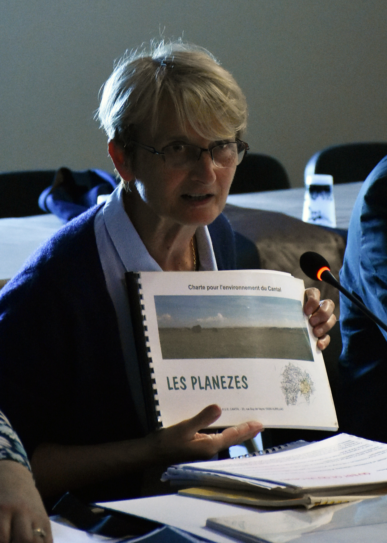 Marie-Françoise CHRISTIAENS, directrice du CAUE Cantal
