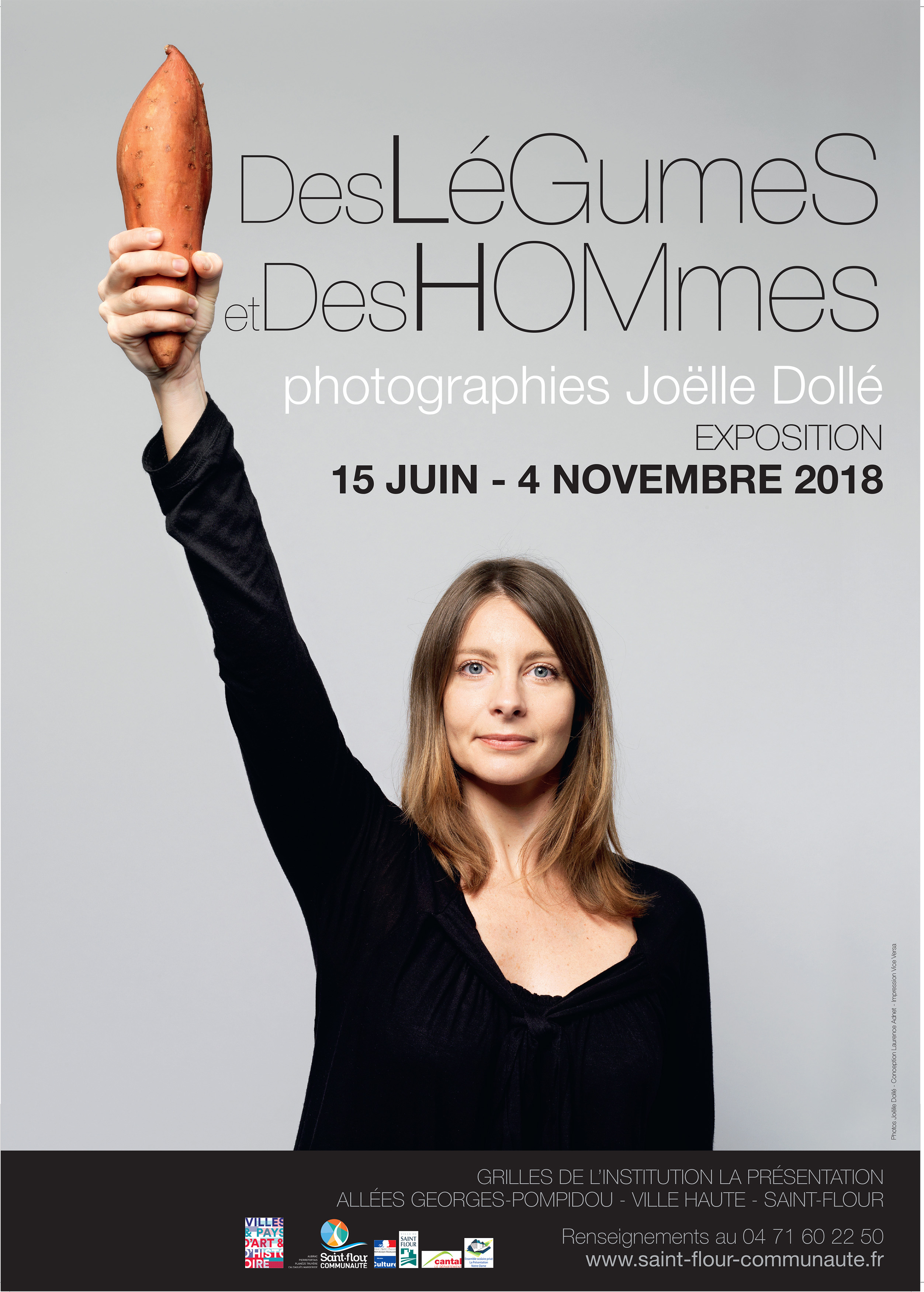 Affiche A3 Saint-Flour 2018.indd Expo grilles des légumes et des hommes