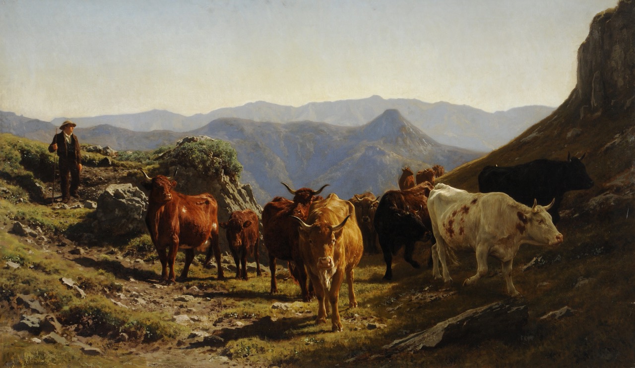 Le Cantal vu par les artistes