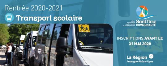rentrée 2020-2021 fiche d'inscription transports scolaires saint-flour communauté