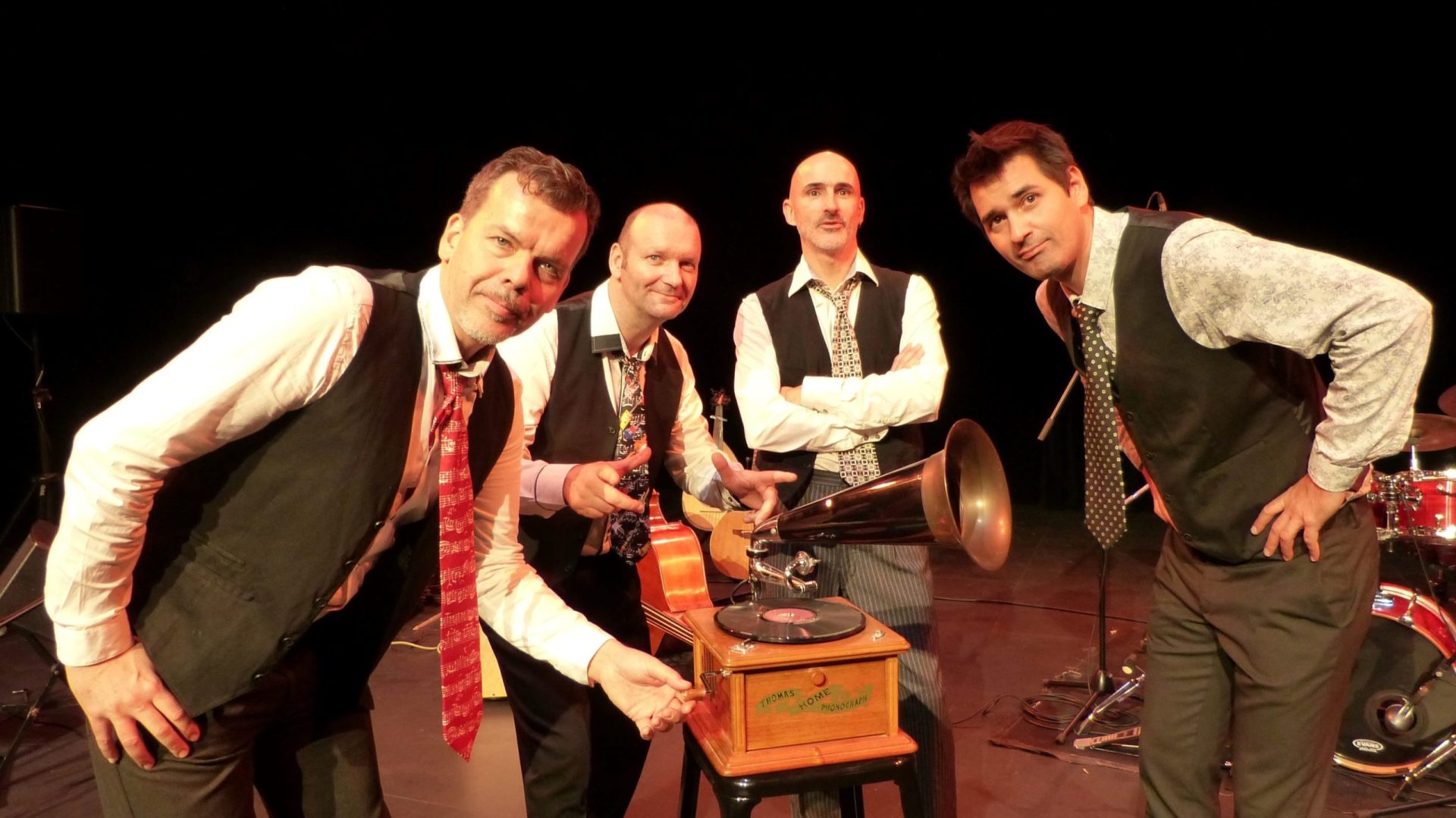 Annonce concert Mystère Trio Quartet Swing et jazz